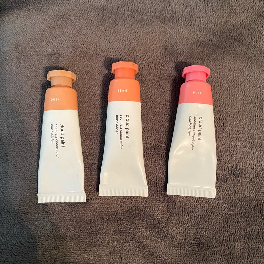 Glossier cloud paint bundle